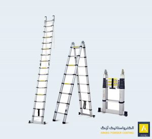 نردبان دو طرفه یکی از مهم ترین وسایل برای رنگ آمیزی ساختمان